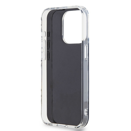 DKNY POKROWIEC HARDCASE DO IPHONE 15 PRO IML CHECKERED MONO STRUKTURA