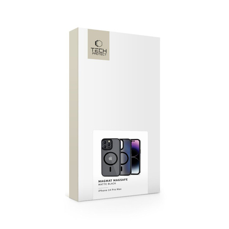 TECH-PROTECT MAGMAT ETUI DO IPHONE 14 PRO MAX DO MAGSAFE OCHRONA MATOWA