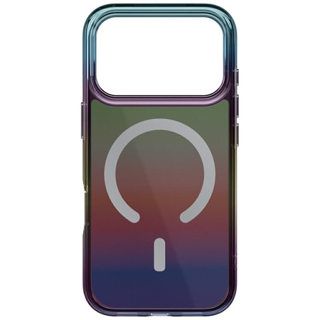 Etui UNIQ Iridescia do iPhone 17 Pro Magclick Charging midnight quartz