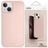 Etui Uniq Lino na iPhone 14 Plus - różowe