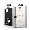 Karl Lagerfeld KLHMP14MSNCHBCK iPhone 14 Plus 6,7" hardcase czarny/black Silicone Choupette MagSafe