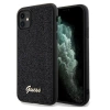 Etui Guess Disco Metal Script na iPhone 11 / Xr - czarne
