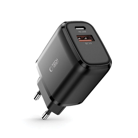 TECH-PROTECT ŁADOWARKA 2-PORT C20W PD20W QC3.0 DO IPHONE SAMSUNG XIAOMI 20W
