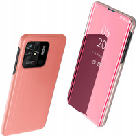 HURTEL CLEAR VIEW CASE ETUI DO XIAOMI REDMI 10C Z KLAPKĄ OCHRONĄ EKRANU