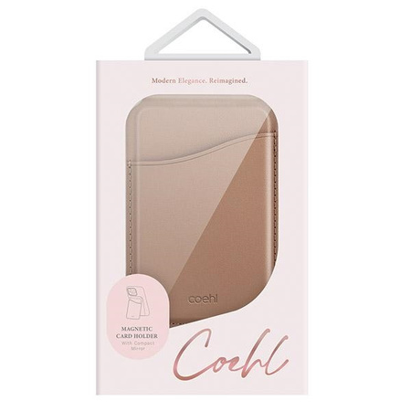 UNIQ COEHL ESME PORTFEL DO IPHONE 11 12 13 14 15 Z LUSTERKIEM MAGNETYCZNY