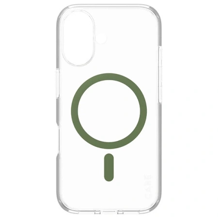 Etui CARE by PanzerGlass Flagship Case z MagSafe na iPhone 16 - zielone