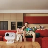 Projektor multimedialny Yaber L2 Plus LCD FullHD 1080p z głośnikami JBL - beżowy