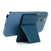 UNIQ Lyft magnetyczny stojak na telefon snap-on stand and card holder niebieski/blue