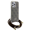 GUESS ETUI HARD CASE DO IPHONE 15 PRO MAX 6.7 CROSSBODY CORD 4G PRINT