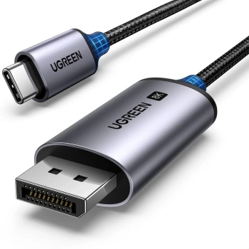 UGREEN KABEL USB-C DO DISPLAYPORT 8K 3M DO MONITORÓW 8K Z FUNKCJĄ ZŁĄCZ USB