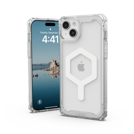 UAG Plyo MagSafe - obudowa ochronna do iPhone 15 Plus kompatybilna z MagSafe (ice-white)