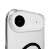 Etui Puro Lite Mag TPU+PC kompatybilne z MagSafe na iPhone 17 Air - przezroczyste z czarnym pierścieniem