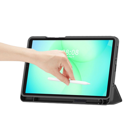 TECH-PROTECT SC PEN CANVAS GALAXY TAB A9+ / A11+ PLUS 11.0 X210 / X215 / X216 / X230 / X235 / X236 CHARCOAL GREY