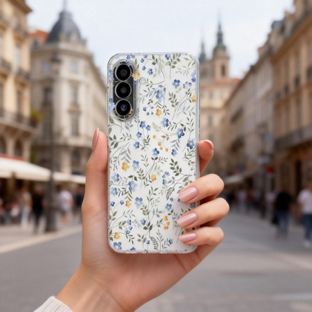 TECH-PROTECT FLEXAIR GALAXY A57 5G SPRING FLOWERS