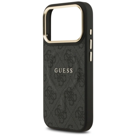 GUESS ETUI 4G PU CLASSIC LOGO MAGSAFE DO IPHONE 17 PRO LUKSUSOWA OCHRONA