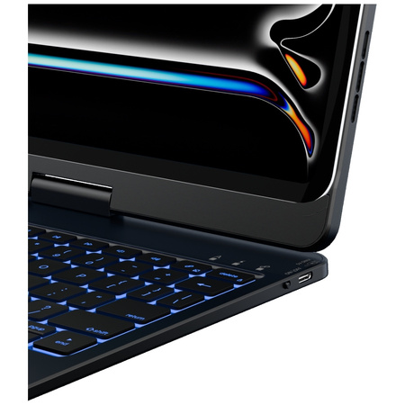 Etui Typecase Flexbook Touch             z klawiaturą do iPad Pro 11" 2024/2025 czarny