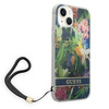 Guess GUOHCP14SHFLSB iPhone 14 6,1" niebieski/blue hardcase Flower Strap