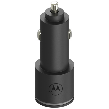 Ładowarka samochodowa Motorola           TurboPower 45W Dual USB-A/USB-C z kablem USB-C 1m czarny