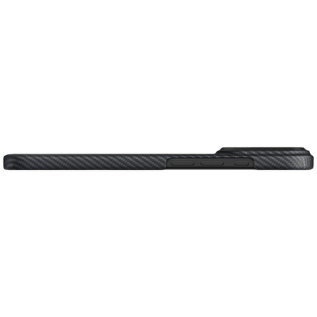 Etui PITAKA Ultra-Slim MagSafe do iPhone 17 Pro czarno szary