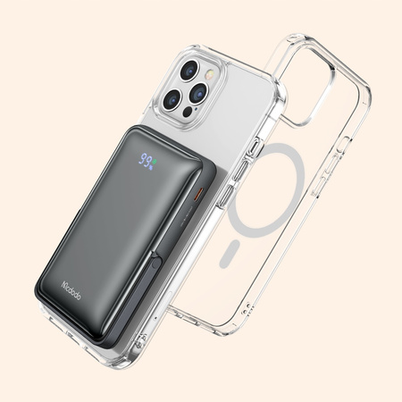 MCDODO POWERBANK INDUKCYJNY DO MAGSAFE 13 14 15 STOJAK BEZPRZEWODOWY 10000