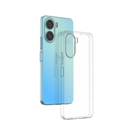 HURTEL POKROWIEC ULTRA CLEAR 0.5MM DO VIVO Y16 Y02S CIEŃKI PRZEZROCZYSTY