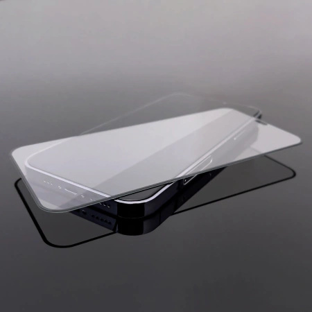 WOZINSKY SZKŁO HARTOWANE FULL GLUE DO IPHONE 15 Z RAMKĄ WYTRZYMAŁE OCHRONNE