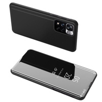 Clear View Case etui Realme C33 pokrowiec z klapką czarne