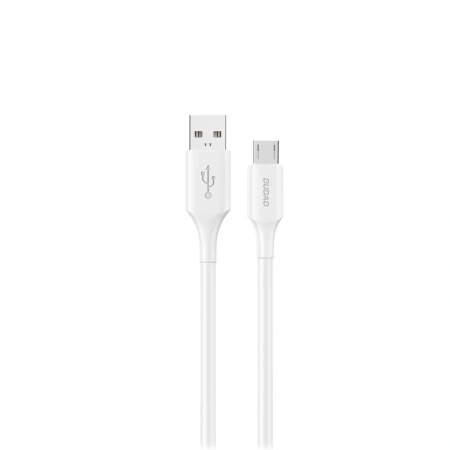 Kabel Dudao L2SM USB-A / micro USB 6A 1.2 m - biały