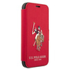 US Polo USFLBKP12SPUGFLRE iPhone 12 mini 5,4" czerwony/red book Polo Embroidery Collection