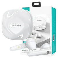 USAMS SŁUCHAWKI BLUETOOTH 5.0 TWS DO TELEFONÓW BEZPRZEWODOWE Z DŹWIĘKIEM HD