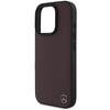 MERCEDES HARDCASE DO IPHONE 16 PRO 6.3 MB WOOD IMITATION LEATHER DO MAGSAFE