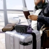 Powerbank bezprzewodowy 10000mAh Joyroom JR-W050 20W MagSafe z ringiem i podstawką - czarny