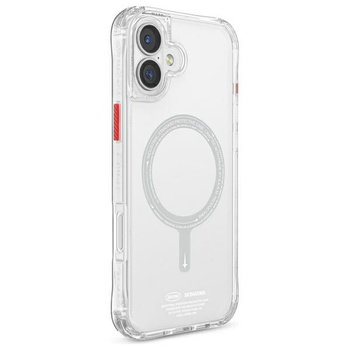 Skinarma etui Saido iPhone 16 6.1       Magnetic Charging przezroczysty/clear