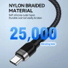 WOZINSKY KABEL DO LIGHTNING USB-C 30W 2M DO IPHONE 12 13 14 SZYBKIE