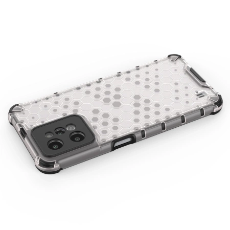 HURTEL ETUI PANCERNE DO REALME C31 HONEYCOMB Z ŻELOWĄ RAMKĄ OCHRONNE