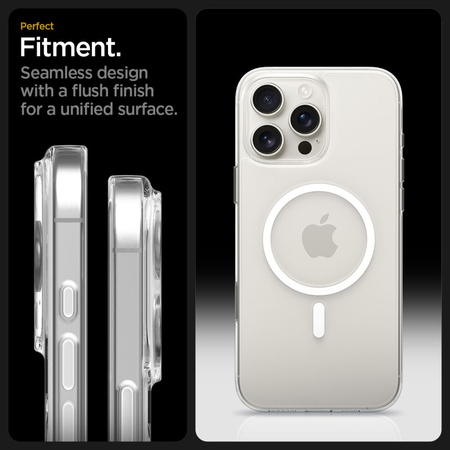 SPIGEN THIN FIT "T" MAG MAGSAFE IPHONE 16 PRO CLEAR/WHITE