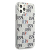 Etui U.S. Polo Assn. Logo Mania Collection na iPhone 12 / iPhone 12 Pro - białe