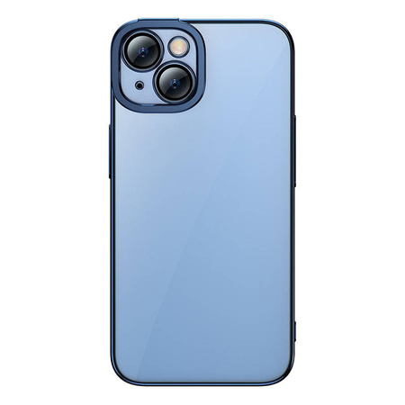 BASEUS ZESTAW OCHRONNY ETUI SZKŁO HARTOWANE DO IPHONE 14 PLUS PRZEŹROCZYSTY