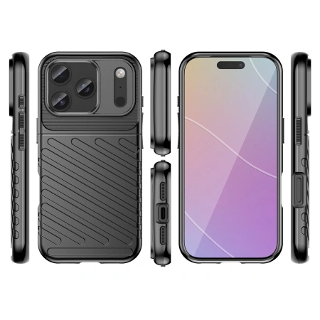 HURTEL ETUI THUNDER CASE DO IPHONE 17 PRO OCHRONA ZARYSOWAŃ MAGNETYCZNE