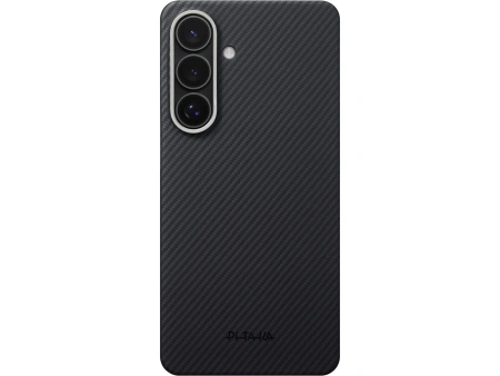 Pitaka Edge Case, Black/Grey Twill (Aaron Button) - Samsung Galaxy S26