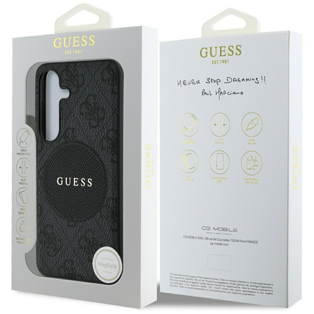 GUESS ETUI POKROWIEC MAGNETYCZNE TPU DO SAMSUNG GALAXY S25+ DO MAGSAFE