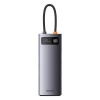 BASEUS HUB 7W1 USB-C DO 3X USB 3.0 HDMI VGA ETHERNET RJ45 DO KOMPUTERA 4K
