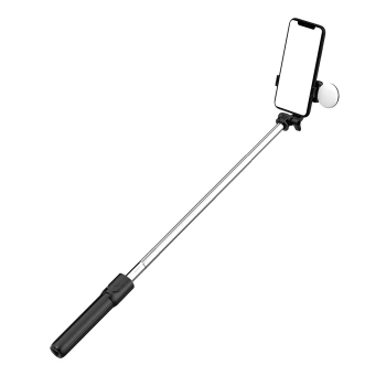HURTEL SELFIE STICK WH1YXS Z LAMPĄ 1M DO TELEFONÓW I SMARTFONÓW DO NAGRANIA
