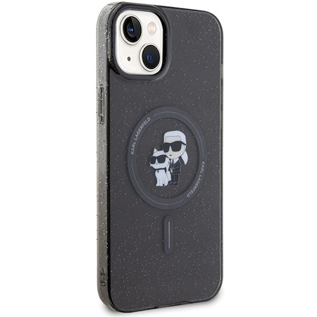 KARL LAGERFELD ETUI KLHMP15SHGKCNOK DO IPHONE 15 6.1 HARDCASE GLITTER