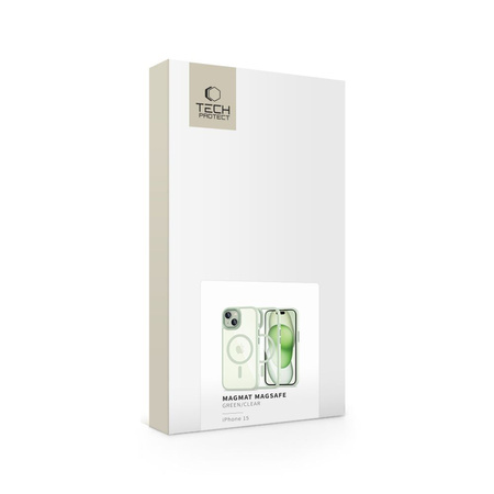 TECH-PROTECT ETUI MAGMAT DO IPHONE 15 OCHRONA PRZEZROCZYSTE MAGNETYCZNE
