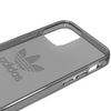 Etui Adidas OR Protective na iPhone 12 / iPhone 12 Pro Clear Case czarny przezroczysty/smokey black 42385