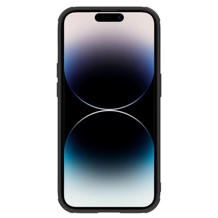 Nillkin Textured S Case etui iPhone 14 Pro Max pokrowiec z osłoną na aparat czarny