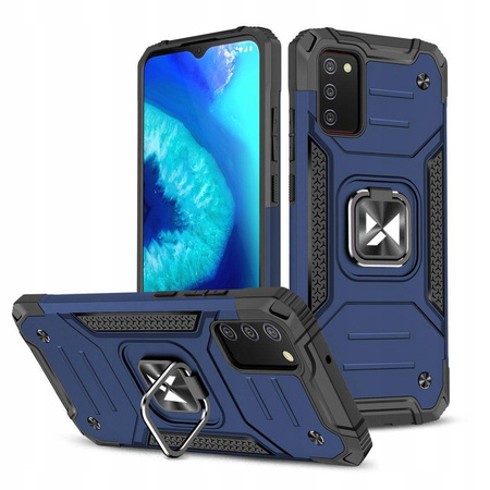 WOZINSKY RING ARMOR ETUI Z MAGNETYCZNYM UCHWYTEM DO SAMSUNG GALAXY A03S