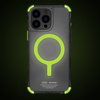 Skinarma etui Saido iPhone 16 Pro 6.3   Magnetic Charging zielony/green (niteglow)