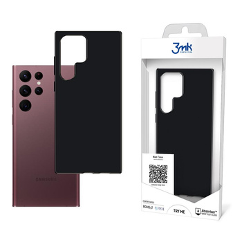Samsung Galaxy S22 Ultra 5G - 3mk Matt Case black